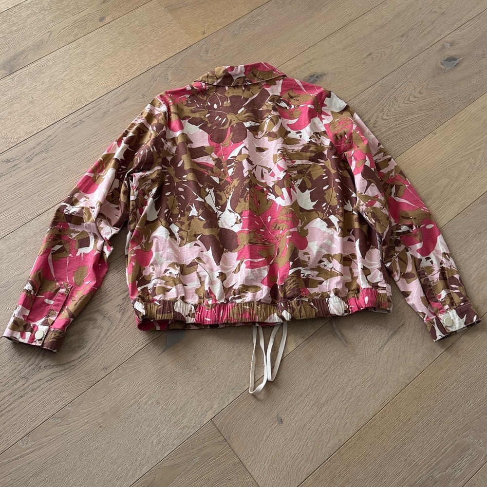Zuda Stretch Woven Ripstop Collared Utility Jacket Large - Picture 10 of 11